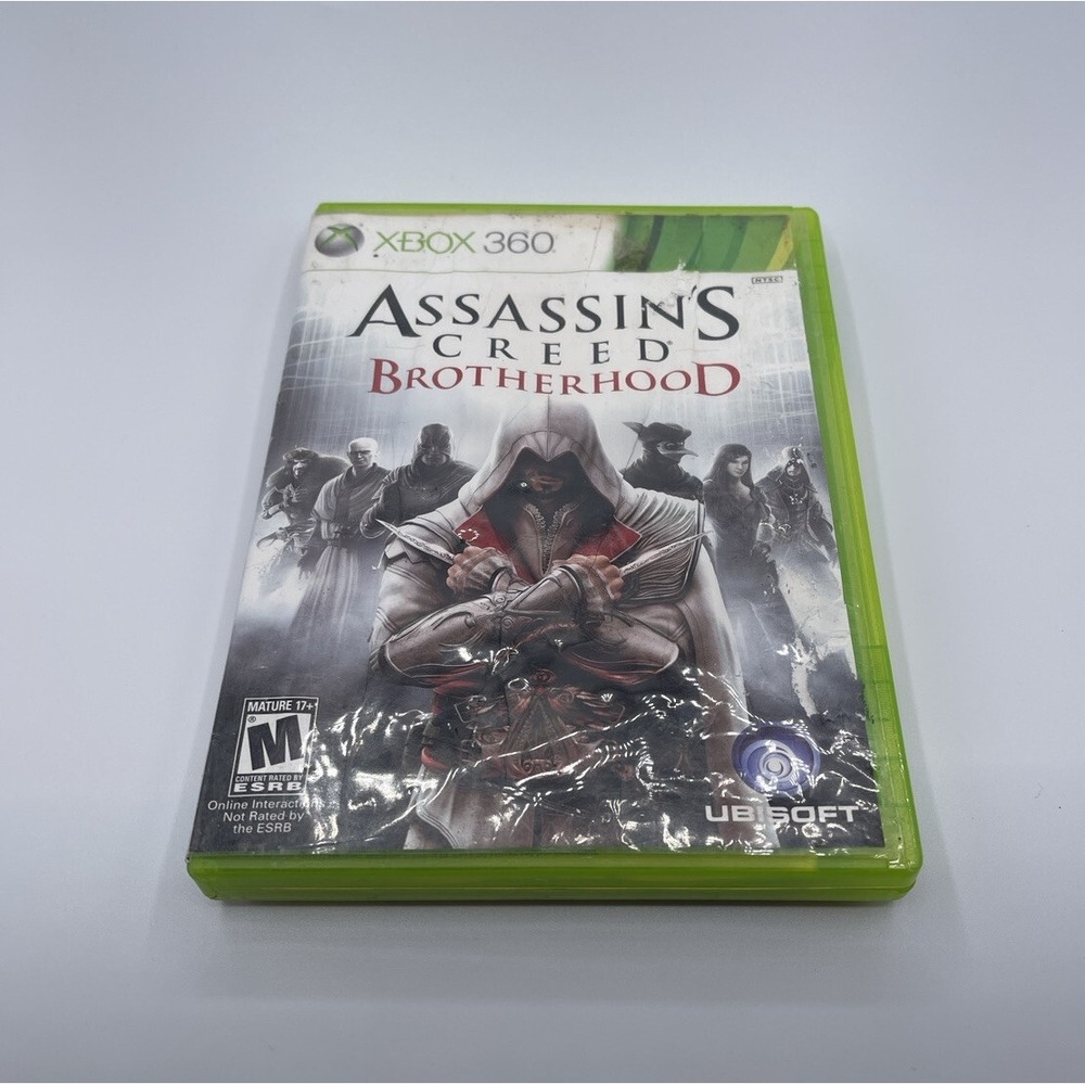 🔥Assassin's Creed: Brotherhood (Xbox 360,‎ 2010) Tested! See Description!